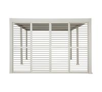 Hespéride - Persienne pour pergola Evora Argile