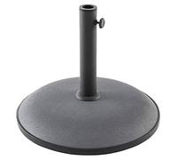 Pied de parasol - béton - 25 kg - gris