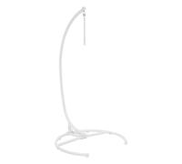 Hespéride - Pied pour Fauteuil Suspendu Panao Blanc, H 210 cm, Acier Traité Anti-Rouille, Charge Max 110 kg - pour Jardin, Terrasse, Balcon