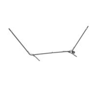 Hespéride Pied réglable pour hamac Panao 295/317x113x117 cm acier traité époxy