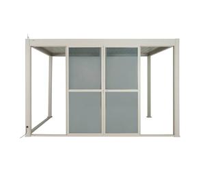 HESPERIDE - Portes pour pergola Evora Argile