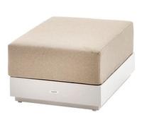 Hespéride - Pouf de jardin en aluminium ALLURE - Avoine - Allure G