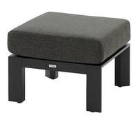Hespéride Pouf de jardin ÉVASION Aluminium traité époxy Oléfine Graphite