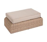 Pouf extérieur Moorea Hespéride savana - Beige