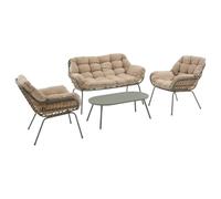 Hespéride - Salon de Jardin paopao 4 Places Vert Laurier