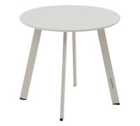 Hespéride – Table d'appoint de jardin Saona – ronde acier 50 x 45 cm – argile