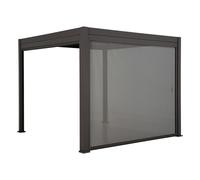 Hespéride Store de pergola Évora graphite 3,6 m