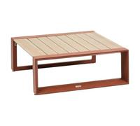 Hespéride - Table Basse de Jardin Allure 79x79x30cm Acajou