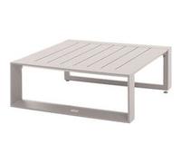 Hespéride - Table basse de jardin carrée en aluminium ALLURE - Avoine - Allure