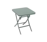 Hespéride - Table d'appoint de jardin Greensboro carrée 40x40 cm acier traité époxy vert olive