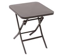 Table d'appoint pliante 40x40 Greensboro tonka Hespéride - Taupe Tonka