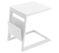 Hespéride - Table d'appoint de Jardin carrée Allure Blanc