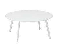 Table basse Saona blanc D90 cm Hespéride - Blanc