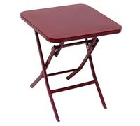 Hespéride Table d'appoint Pliante 40x40 Greensboro Bordeaux Bordeaux