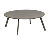 HESPERIDE - Table d'Appoint Saona Café, Acier Anti-Rouille, Résistant UV, D 90 x H 35 cm - pour Jardin, Terrasse, Balcon