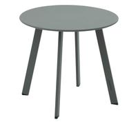 Hespéride - Table d appoint de Jardin Ronde saona Vert Laurier 50 x 45cm en Acier