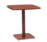 Hespéride - Table de Jardin 2 Places alegoria 70x70cm Acajou