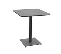 Table De Jardin Carrée Phuket Graphite 65 X 65 Cm - 2 Places - Hespéride Multicolore