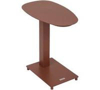 Hespéride - Table de jardin d'appoint en aluminium VENUZIA - Acajou - Venuzia