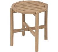 Hespéride - Table de jardin d'appoint ronde en bois DEONA - Marron - Deona