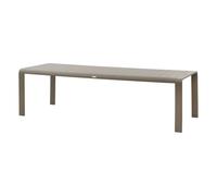 Table de jardin 10 personnes Domilly coloris café Hespéride L.259,5 x l.75 x H.100 cm