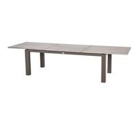 Hespéride - Table de jardin extensible 10 Personnes Héraklion - L. 220/320 cm - Gris tonka Gris G