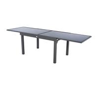 Hespéride - Table de jardin extensible Piazza - 10 Personnes - Gris graphite