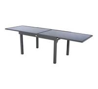 Hespéride - Table de jardin extensible Piazza - 10 Personnes - Gris graphite - Piazza G