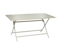Hespéride - Table de jardin pliante Azua en aluminium - 6 places - Argile