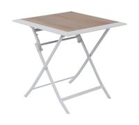 Table aluminium Azua 2 places houblon Hespéride - Naturel Naturel clair