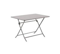 Hespéride - Table de Jardin Pliante Rectangle Greensboro 4 Places Café - Acier Antirouille Renforcé - Mobilier pour Jardin, Balcon, Terrasse