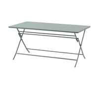 Hespéride - Table de Jardin Pliante rectangulaire Greensboro Vert Olive 6 Places en Acier