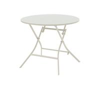 Hespéride - Table de jardin pliante ronde 4 places GREENSBORO - Argile - Greensboro