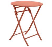 Table ronde pliante Greensboro 2p ambre Hespéride - Ambre Ambre