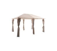 Toile pour tonnelle Santorini beige lin - Hespéride