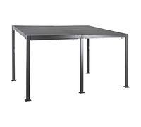 Hespéride Tonnelle 4x3 m Avila Graphite avec Rails