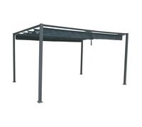 Hespéride - Tonnelle de jardin Palmeira - L. 400 x l. 300 cm - Ardoise