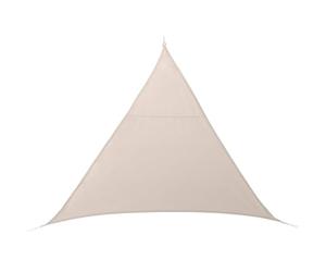 Hespéride - Voile d'ombrage Triangulaire Curacao blé 3 x 3 x 3m en Polyester