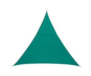 Hespéride - Voile d'ombrage Triangulaire Curacao Émeraude