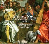 Hesperion XXI – Musica Nova : Harmonie des Nations 1500–1700 – CD hybride