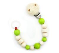 Hess Attache-sucette Vert pomme Bois