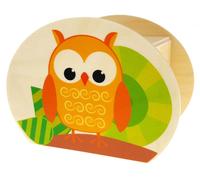 Hess Boîte à trésors en bois Hiboux