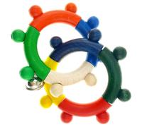 Hess Hochet deux anneaux colorés
