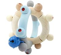 Hess Holzspielzeug- Hochet Moteur, 11108, Multicolore