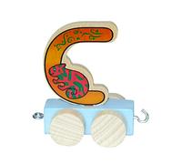 Hess Jouet en bois pour bébé Motif lettre C Multicolore 7 cm