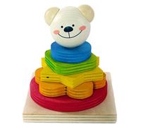 Hess Mise en place des formes colorées de l'ours en peluche Timi