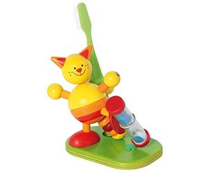 Hess Montre de nettoyage de dents en bois pour bébé chat