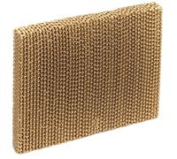 Hessaire Coussinets de refroidissement par évaporation de rechange - Coussinets de rechange pour refroidisseur de marais avec construction ondulée - Faible odeur Xel50 Media - Tapis de refroidissement
