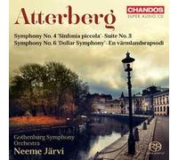 Hesselink, Hogberg, Neeme Järvi – Kurt Atterberg : Œuvres orchestrales – SACD hybride CD – NAXOS