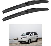 HESTAY Balais D'essuie Glace de Voiture pour Nissan NV200 Evalia 22"+16" 2009-2020, Ensemble D'essuie Glace en Caoutchouc de Qualité Supérieure